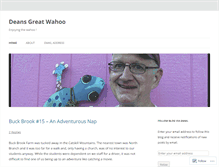 Tablet Screenshot of deansgreatwahoo.com